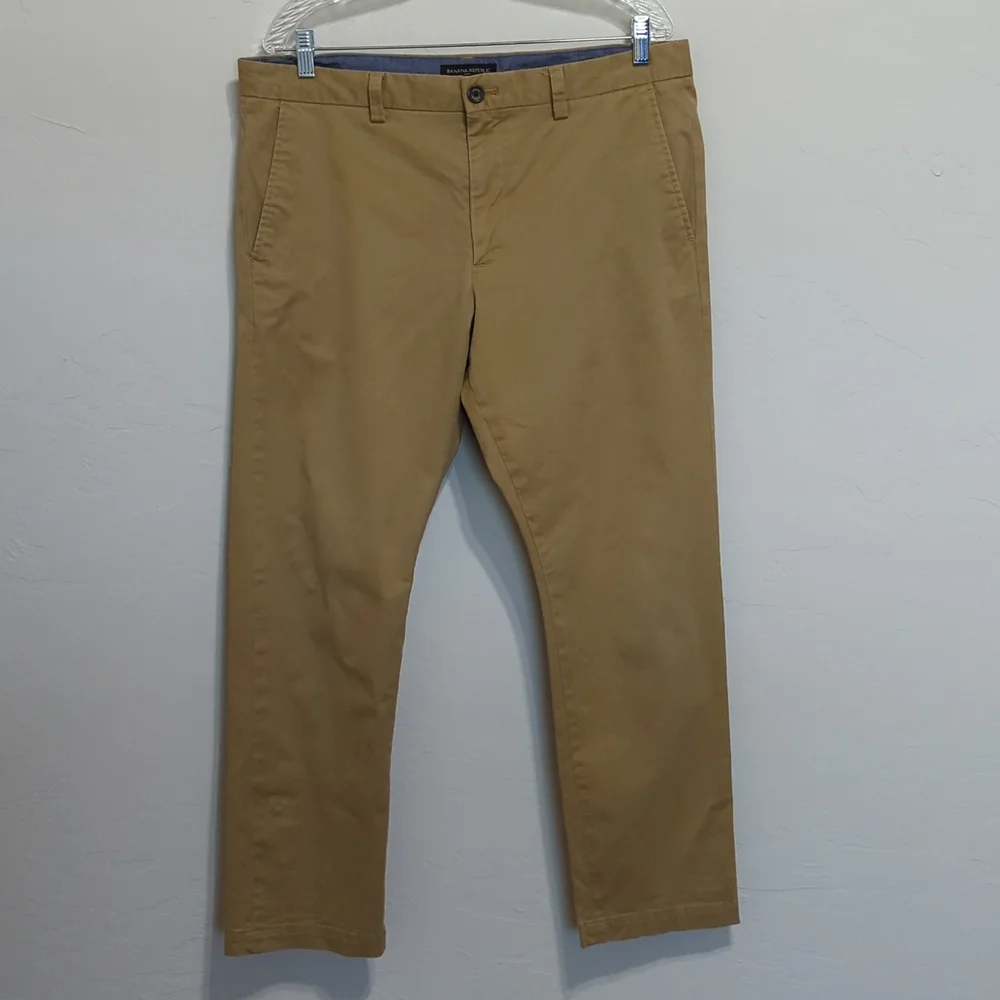 BANANA REPUBLIC Fulton Skinny Chino Waist 35 - Picture 3 of 11